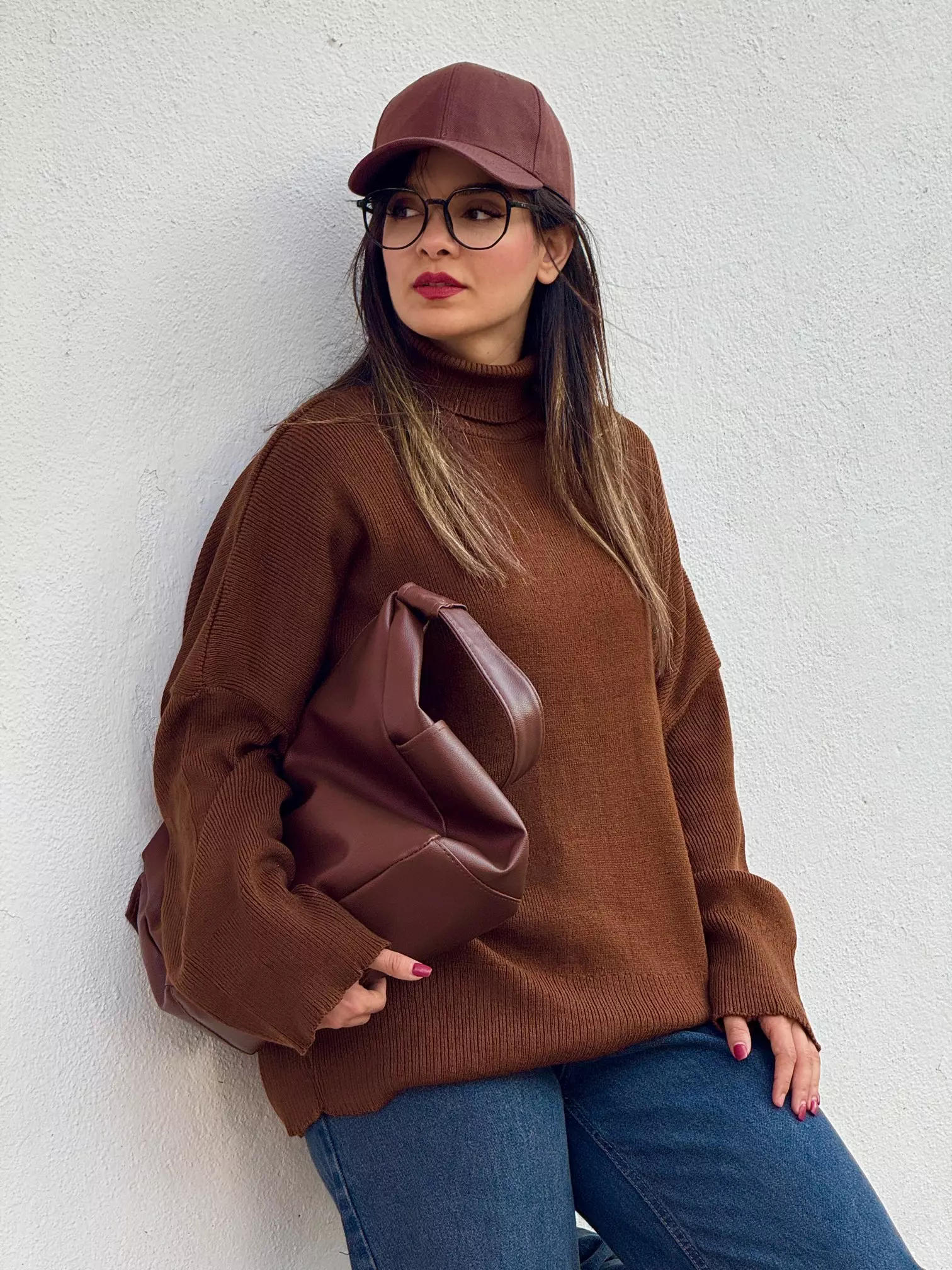 بافت یقه اسکی جورجینا